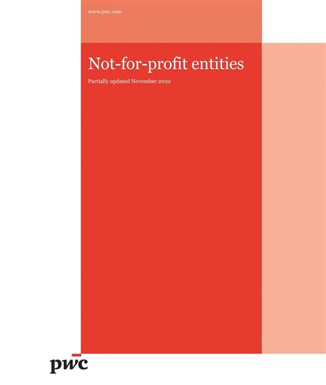 pwc not for profit guide.